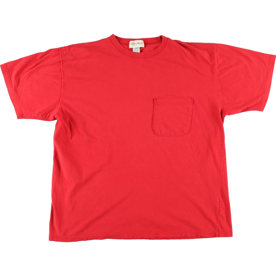 Eddie Bauer(エディーバウアー)の古着 00年代 エディーバウアー Eddie Bauer 無地Tシャツ USA製 メンズXL ヴィンテージ /eaa425300 メンズのトップス(Tシャツ/カットソー(半袖/袖なし))の商品写真