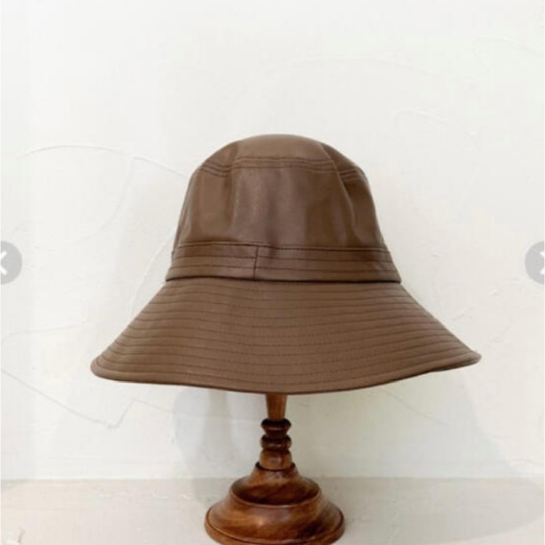 SeaRoomlynn(シールームリン)のsearoomlynn フェイクレザーハット レディースの帽子(ハット)の商品写真