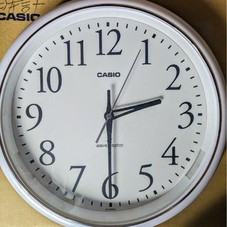 CASIO(カシオ) 掛け時計 電波 ホワイト