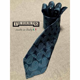 タイユアタイ(TIE YOUR TIE)の【極美品】TIE YOUR TIE／タイユアタイ／スフォデラート／ペイズリー(ネクタイ)