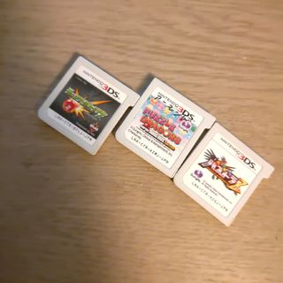 ニンテンドー3DS(ニンテンドー3DS)のパズドラZ パズドラマリオ　モンスターストライク　落書きあり(携帯用ゲームソフト)