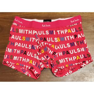 ポールスミス(Paul Smith)のポールスミス　新品　メンズ　ボクサーパンツ(ロゴ/ピンクM)(ボクサーパンツ)