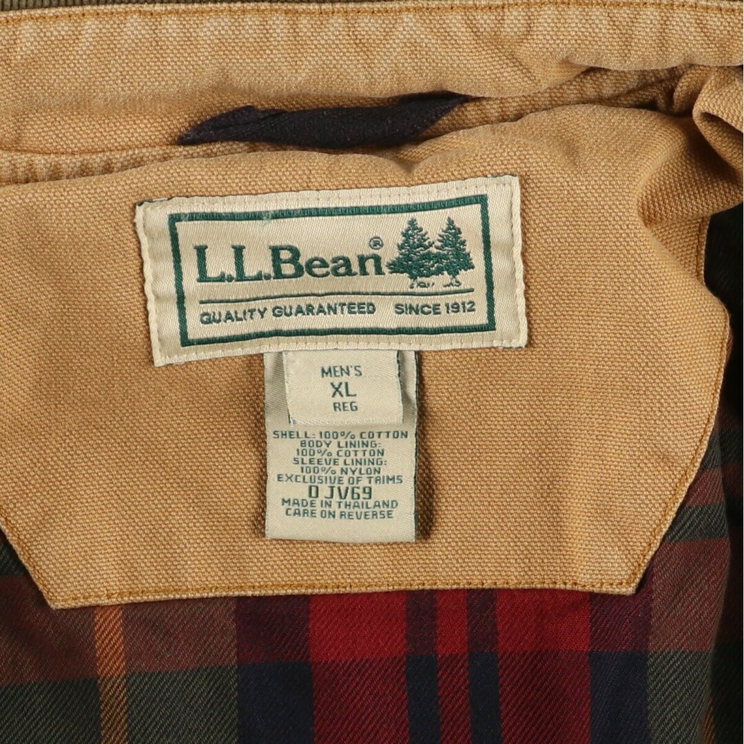 L.L.Bean(エルエルビーン)の古着 00年代 エルエルビーン L.L.Bean ハンティングジャケット メンズXL /eaa424718 メンズのジャケット/アウター(その他)の商品写真