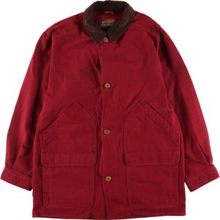 エディーバウアー(Eddie Bauer)の古着 80~90年代 エディーバウアー Eddie Bauer ダック地 コットンジャケット メンズL ヴィンテージ /eaa426054(その他)