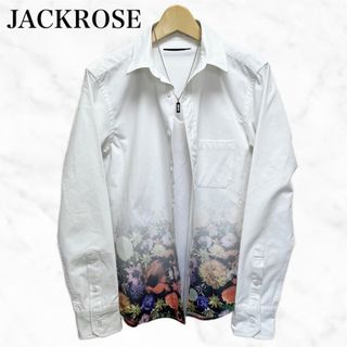 ジャックローズ(JACKROSE)のJACKROSE 長袖シャツ　グラデーションシャツ　花柄シャツ(シャツ)