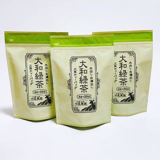 奈良県産　大和茶　緑茶ティーバッグ　ティーパック　日本茶　煎茶(茶)