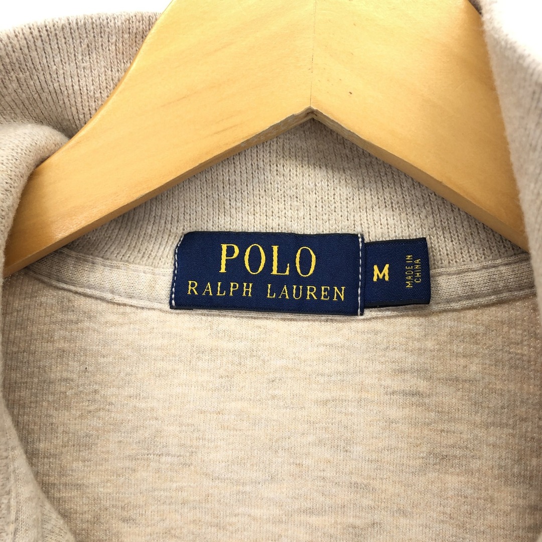 Ralph Lauren(ラルフローレン)の古着 ラルフローレン Ralph Lauren POLO RALPH LAUREN コットンニットハーフジップセーター メンズM /eaa421772 メンズのトップス(ニット/セーター)の商品写真