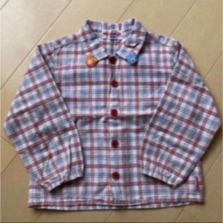 ミキハウス(mikihouse)のミキハウス　チェックシャツ　90 ホットビ(ブラウス)