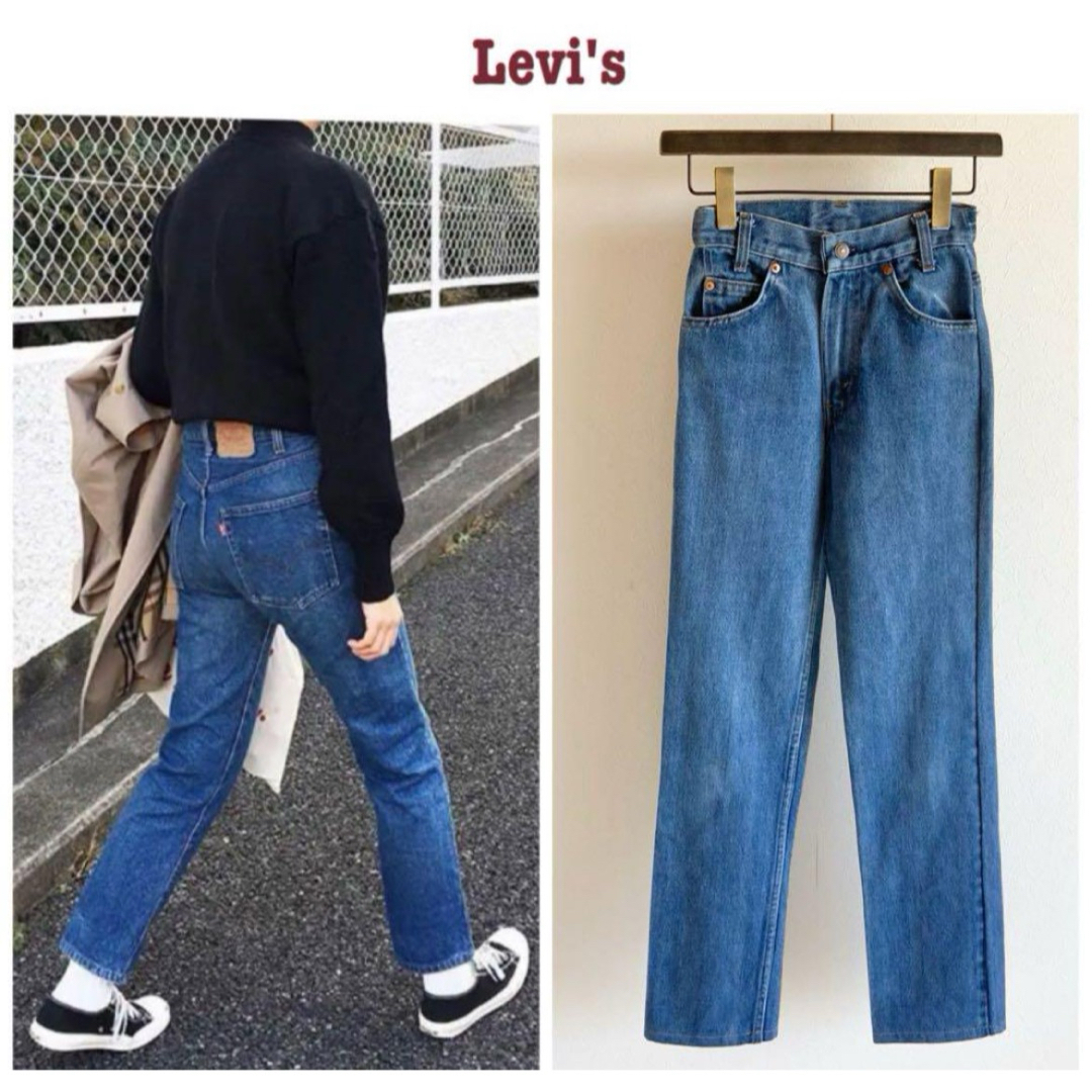 Levi's(リーバイス)のUSA製 80s ビンテージ リーバイス705 ハイウエスト デニム パンツ  レディースのパンツ(デニム/ジーンズ)の商品写真