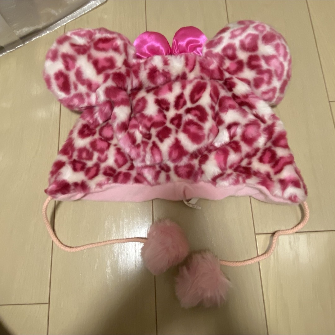 Disney - 美品 東京ディズニーリゾート ヒョウ柄 ファンキャップ Disney - 美品 東京ディズニーリゾート ヒョウ柄 ファンキャップ