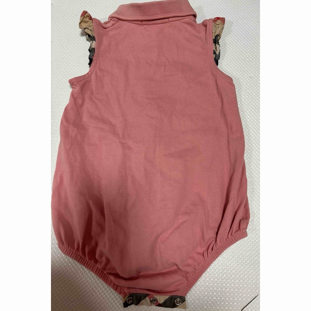 BURBERRY(バーバリー)のバーバリー　半袖ロンパース　80 キッズ/ベビー/マタニティのベビー服(~85cm)(ロンパース)の商品写真