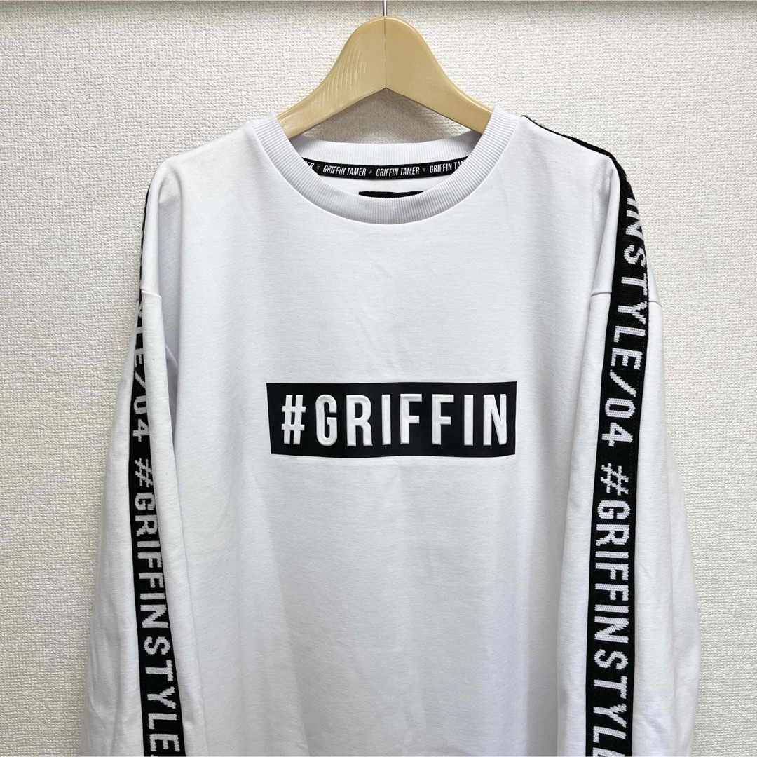 GRIFFIN(グリフィン)のGRIFFIN TAMER トレーナー　トップス　白　ホワイト メンズのトップス(スウェット)の商品写真