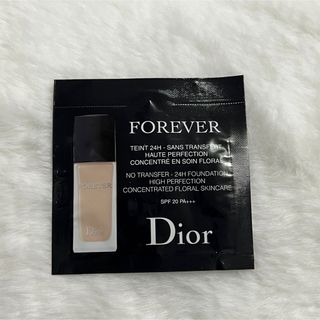 ディオール(Dior)のディオールスキンフォーエバーフルイドマット 1N　0.7ml(ファンデーション)