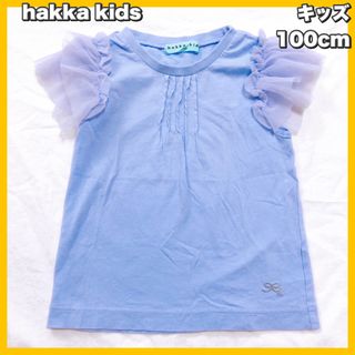 ハッカキッズ(hakka kids)のhakka kids / ハッカキッズ　シフォン袖　トップス　100cm(Tシャツ/カットソー)