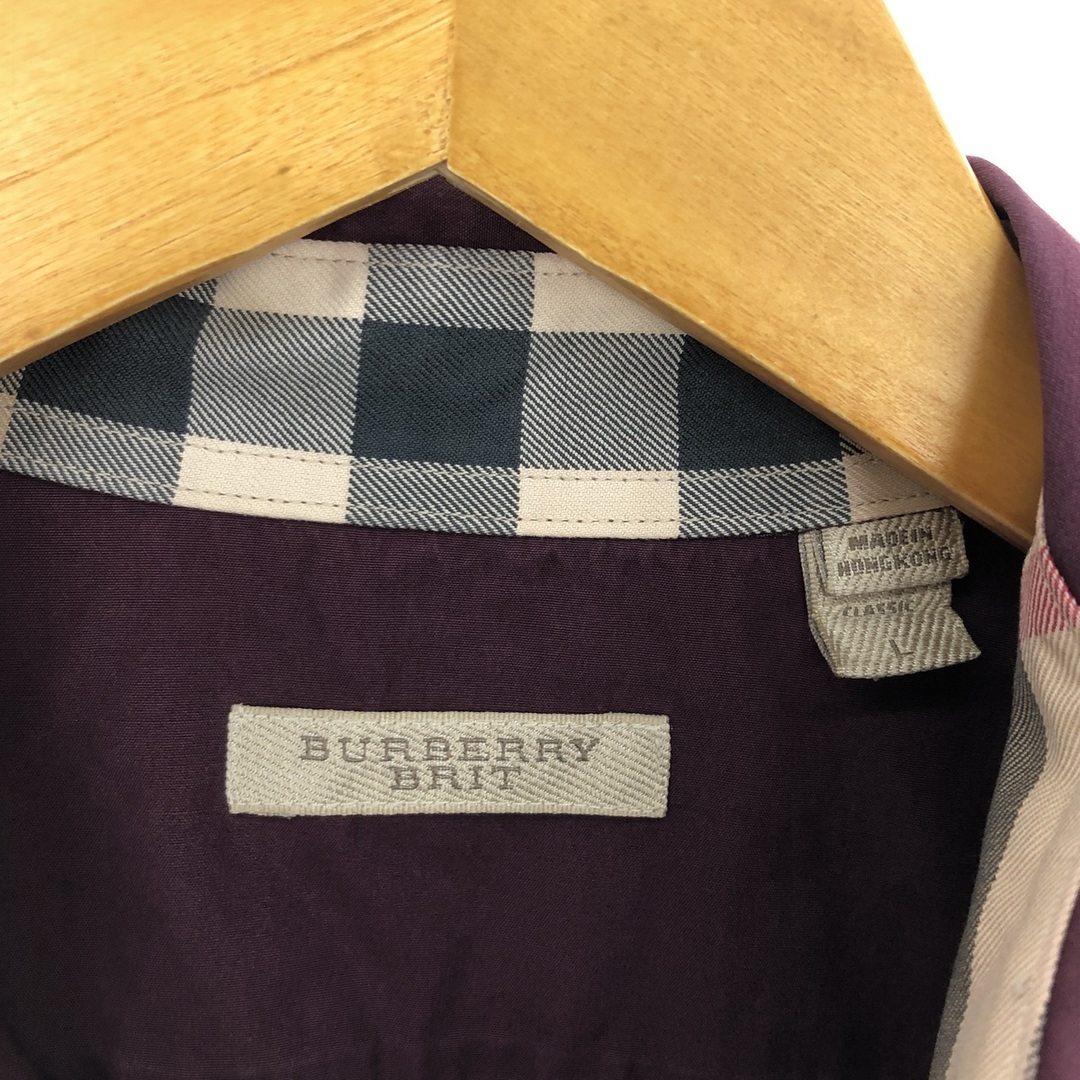 BURBERRY(バーバリー)の古着 バーバリー Burberry's 長袖 コットンシャツ メンズL /eaa426604 メンズのトップス(シャツ)の商品写真