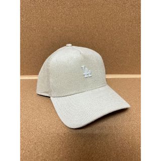 ニューエラー(NEW ERA)のニューエラ ロサンゼルスドジャース 9forty A-FRAME ベージュカラー(キャップ)