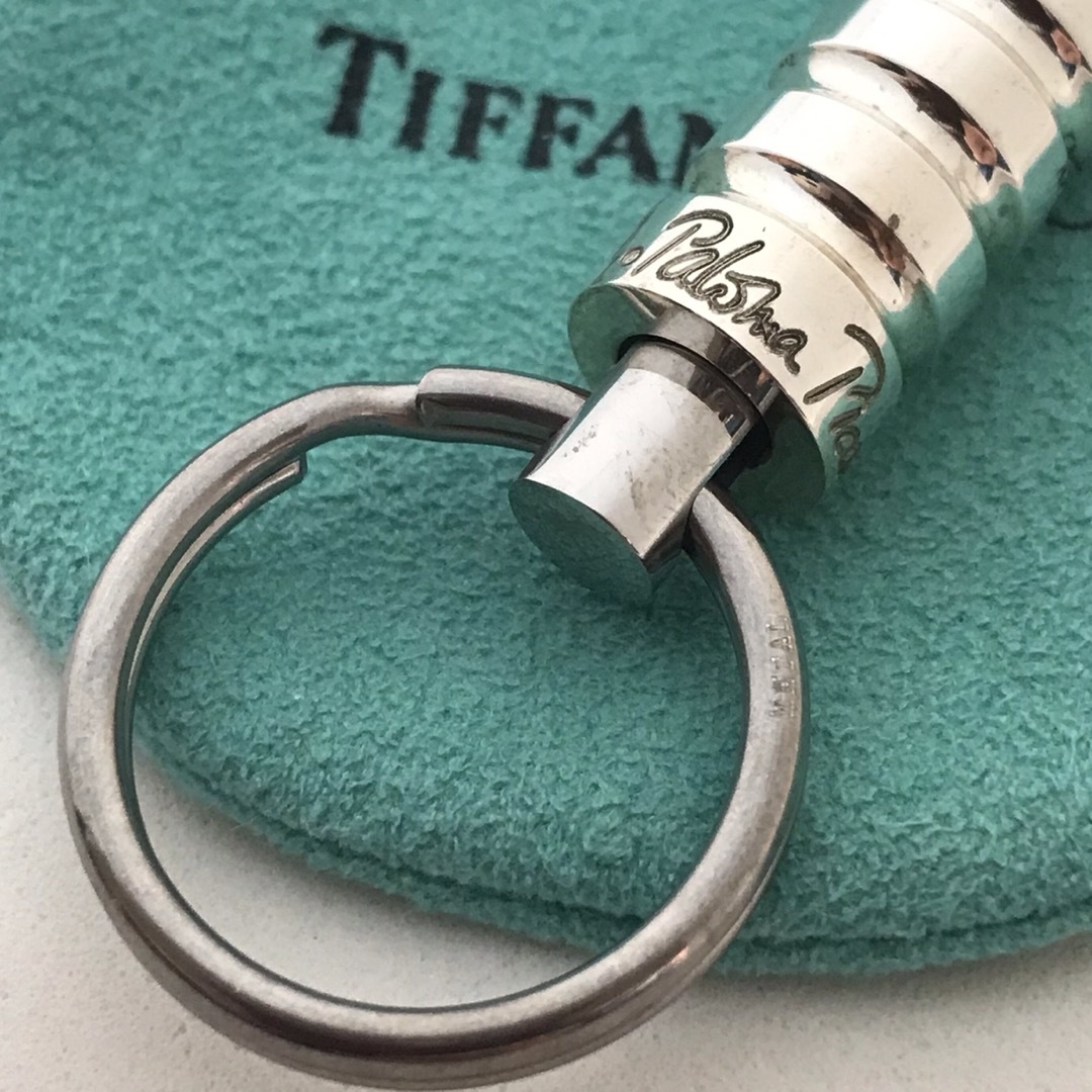 Tiffany & Co.(ティファニー)のTiffany パロマピカソ グルーブ　キーホルダー希少 メンズのファッション小物(キーホルダー)の商品写真