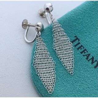 ティファニー(Tiffany & Co.)のTiffany メッシュイヤリング 希少(イヤリング)