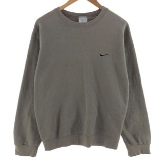 ナイキ(NIKE)の古着 90年代 ナイキ NIKE ワンポイントロゴスウェットシャツ トレーナー USA製 メンズM ヴィンテージ /eaa382953(スウェット)