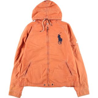 ラルフローレン(Ralph Lauren)の古着 ラルフローレン Ralph Lauren POLO by Ralph Lauren ビッグポニー コットンパーカー メンズL /eaa423524(その他)