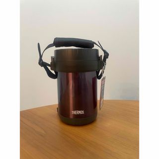 サーモス(THERMOS)のステンレスランチジャー JBG-1801 ミッドナイトブルー MDB(弁当用品)