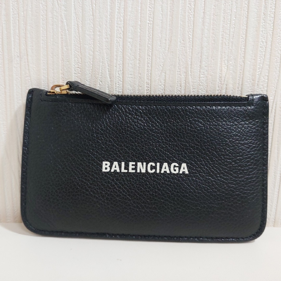 Balenciaga(バレンシアガ)のバレンシアガ フラグメントケース コインカードホルダー ブラック 594214 メンズのファッション小物(コインケース/小銭入れ)の商品写真