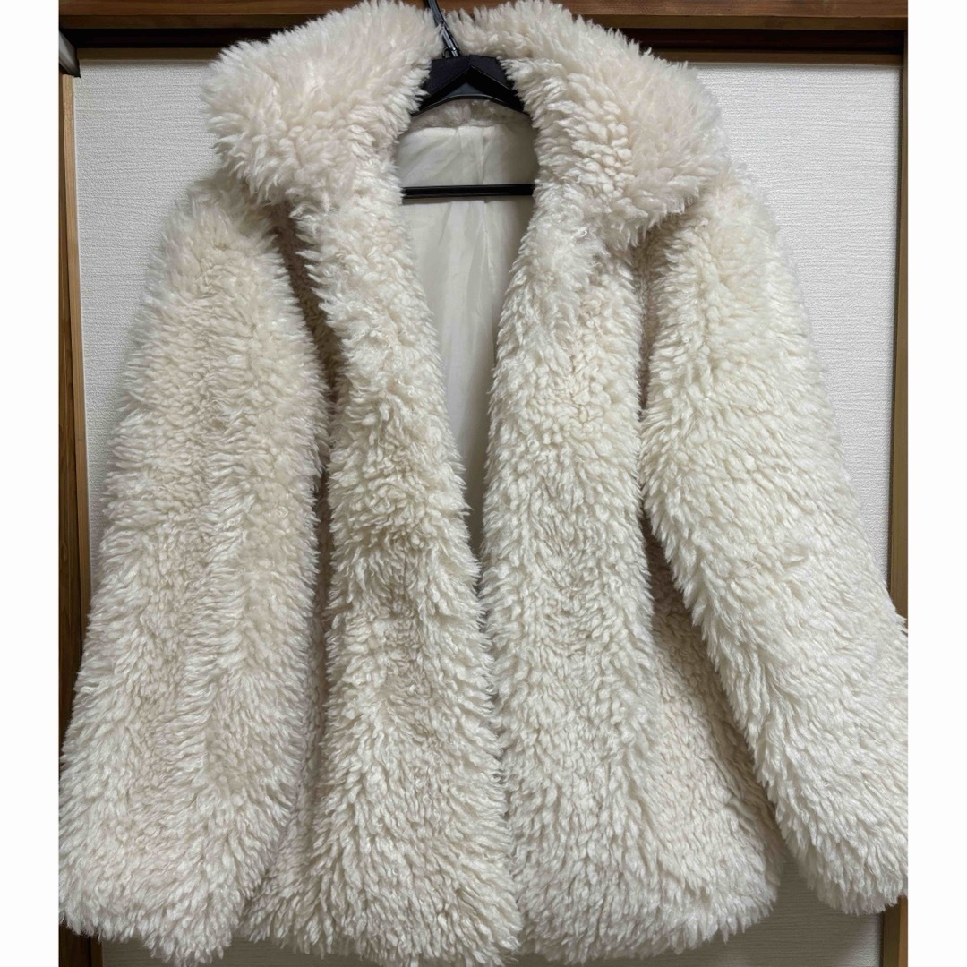 GRL(グレイル)のボアステンカラーコート レディースのジャケット/アウター(毛皮/ファーコート)の商品写真