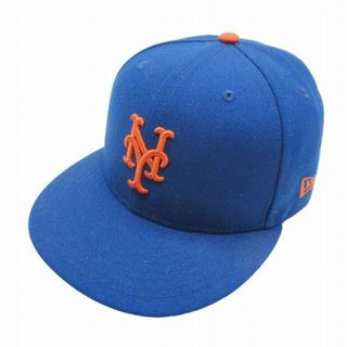 ニューエラー(NEW ERA)の美品 ニューエラ ニューヨーク・メッツ ベースボール キャップ 帽子 7 1/8(キャップ)