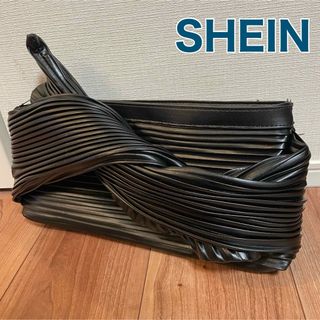 シーイン(SHEIN)のSHEINブラック　クラッチバック　パーティバック(クラッチバッグ)