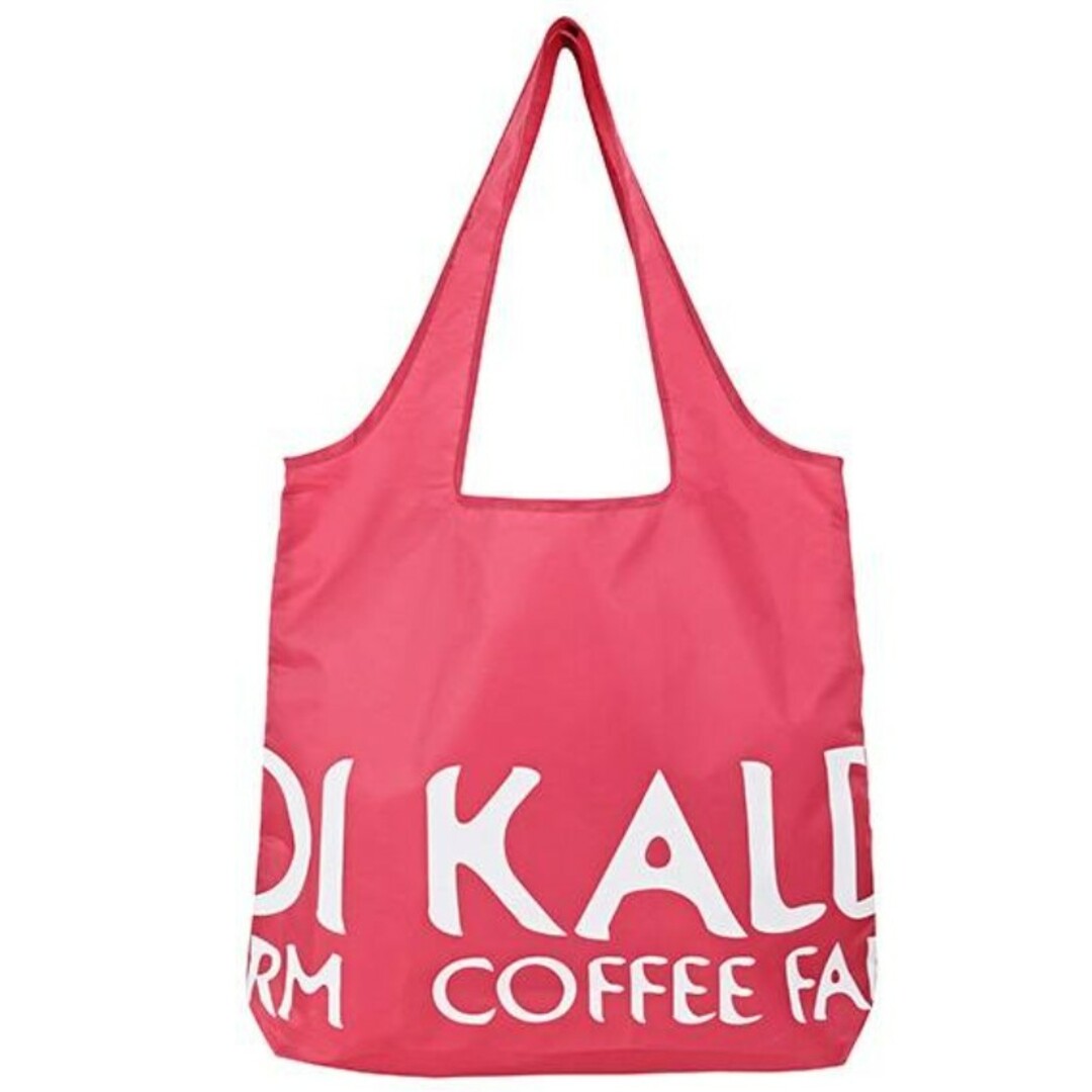 KALDI(カルディ)のKALDI　エコバッグ　スモーキーピンク　2個セット　カルディ レディースのバッグ(エコバッグ)の商品写真