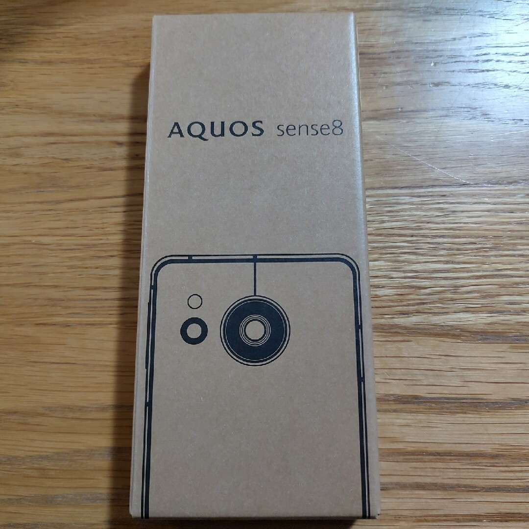 SHARP(シャープ)の未開封新品「AQUOS sense8 SH-M26 ペールグリーン」 スマホ/家電/カメラのスマートフォン/携帯電話(スマートフォン本体)の商品写真