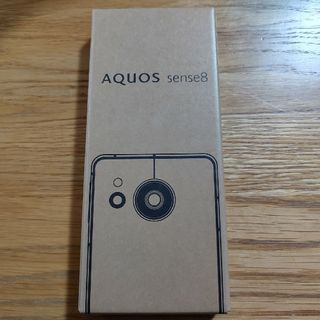 シャープ(SHARP)の未開封新品「AQUOS sense8 SH-M26 ペールグリーン」(スマートフォン本体)