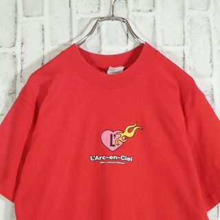 【激レア◎1998年】L'Arc~en~Ciel ラルク ツアー Tシャツ 赤(Tシャツ/カットソー(半袖/袖なし))