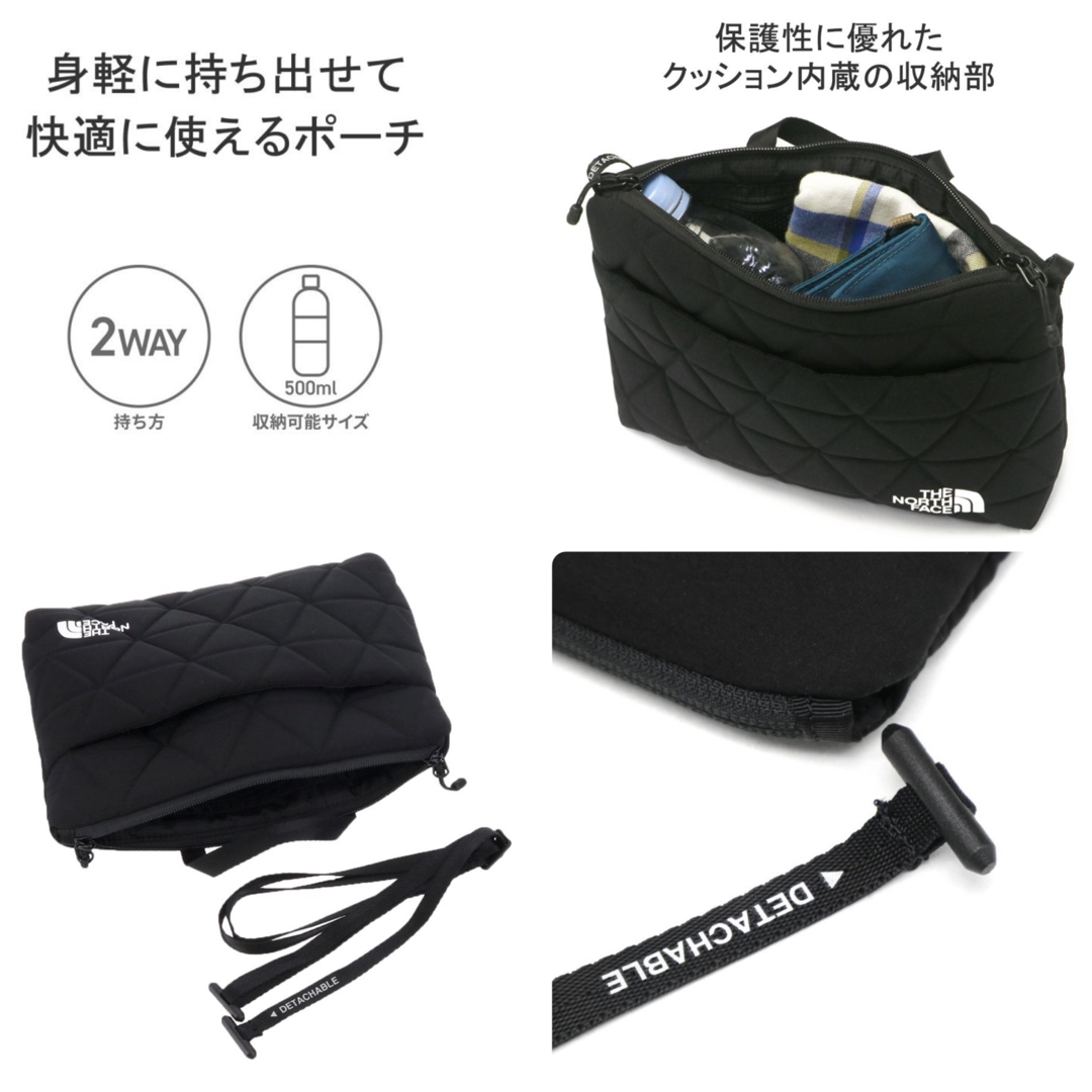 THE NORTH FACE(ザノースフェイス)のノースフェイス　 ショルダー付　Geoface Pouch 新品 メンズのバッグ(ショルダーバッグ)の商品写真