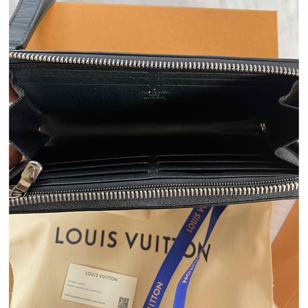 LOUIS VUITTON(ルイヴィトン)の極美品 LOUIS VUITTON 財布 ジッピードラゴンヌ エピ レザー 箱付 メンズのファッション小物(長財布)の商品写真