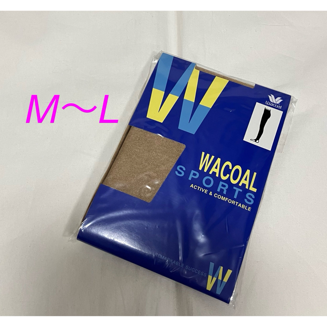 Wacoal(ワコール)のワコールスポーツ フィットネスタイツ サイズM〜L スポーツ/アウトドアのトレーニング/エクササイズ(トレーニング用品)の商品写真