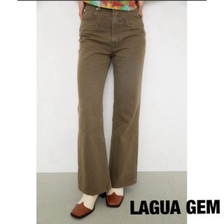 LAGUA GEM - 【新品／値下げ中】LAGUA GEM フレアデニム