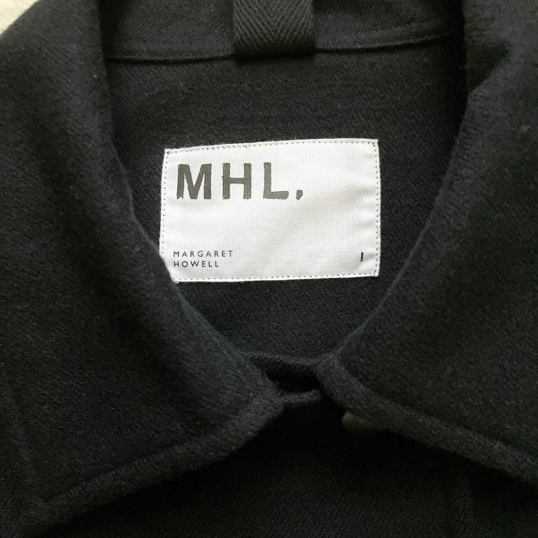 MARGARET HOWELL(マーガレットハウエル)の【極美品】MHL.   ウール シャツ ジャケット　2023SS オーバーサイズ レディースのジャケット/アウター(ブルゾン)の商品写真