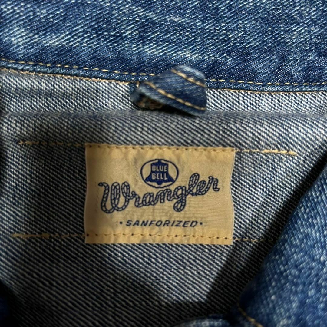 Wrangler(ラングラー)のWrangler　11MJZ復刻　デニムジャケット　古着　ラングラー メンズのジャケット/アウター(Gジャン/デニムジャケット)の商品写真