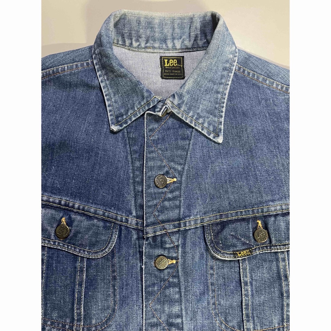 Lee(リー)の70s Lee Denim Jacket Made in USA Size 44 メンズのジャケット/アウター(Gジャン/デニムジャケット)の商品写真