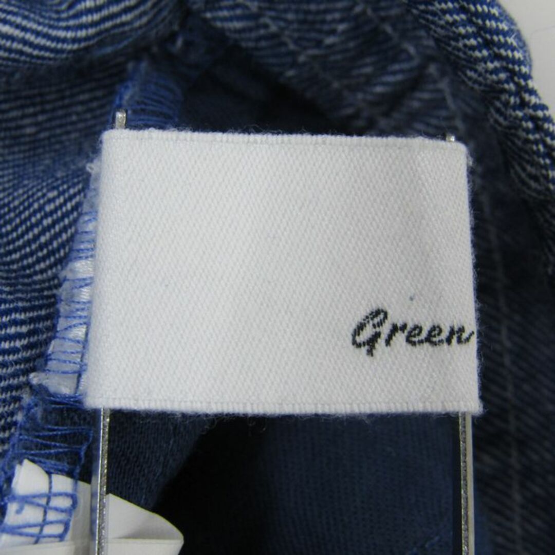 UNITED ARROWS(ユナイテッドアローズ)のユナイテッドアローズ デニムパンツ　ジーンズ ワイド ウエストゴム GREEN LABEL RELAXING レディース 36サイズ ブルー UNITED ARROWS レディースのパンツ(デニム/ジーンズ)の商品写真