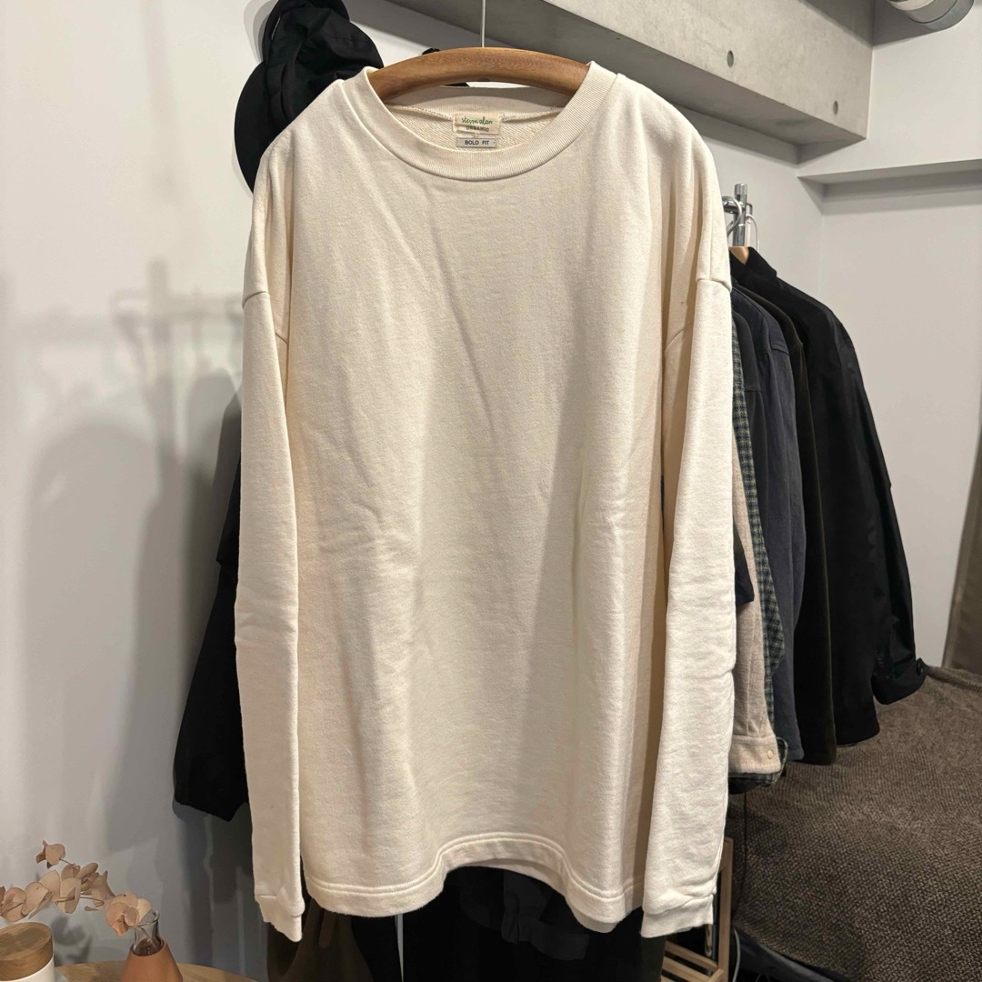 steven alan(スティーブンアラン)のsteven alan Organic Urake Long Sleeve メンズのトップス(スウェット)の商品写真