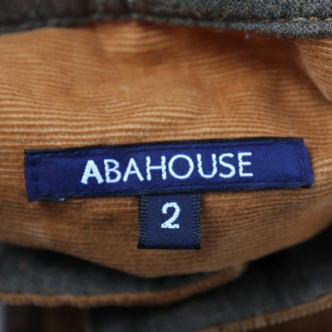 ABAHOUSE(アバハウス)のアバハウス 長袖シャツ トップス コーデュロイ アウター ジャケット メンズ 2サイズ ブラウン ABAHOUSE メンズのトップス(シャツ)の商品写真