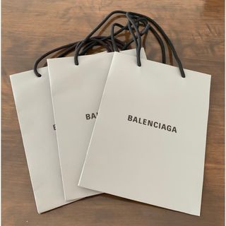 バレンシアガ(Balenciaga)のバレンシアガ　ショッパー3枚セット(ショップ袋)