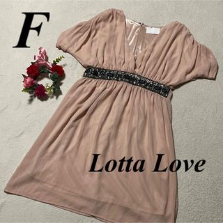 ロッタラブ Lotta Love ♡セット販売　ワンピース＆キャミソール　F(ひざ丈ワンピース)