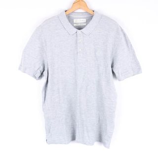 ザラ(ZARA)のザラ ポロシャツ トップス カットソー エッセンシャル perfect polo メンズ XLサイズ グレー ZARA(ポロシャツ)