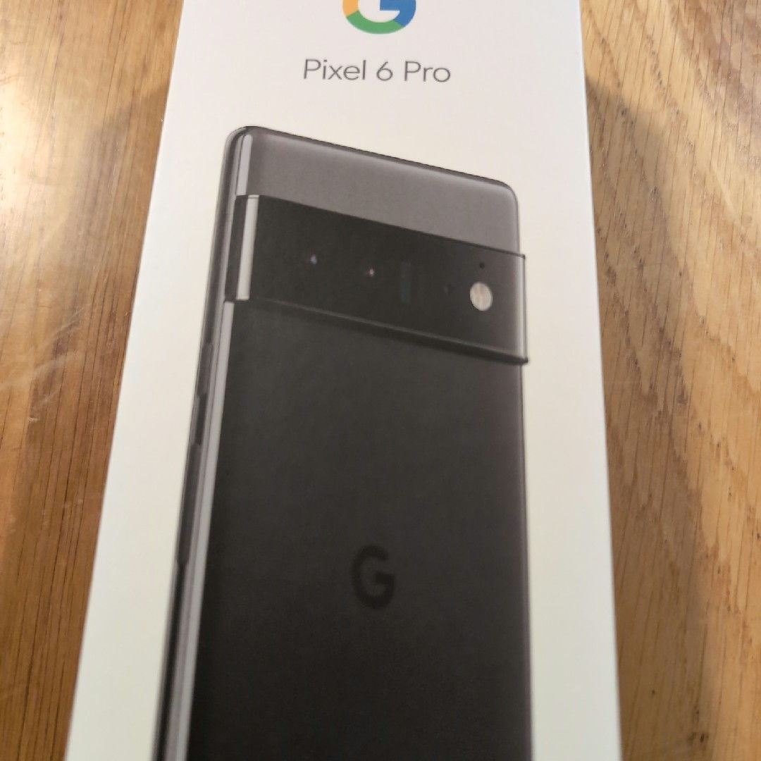 Google Pixel(グーグルピクセル)のGoogle Pixel 6 Pro 128GB Stormy Black スマホ/家電/カメラのスマートフォン/携帯電話(スマートフォン本体)の商品写真