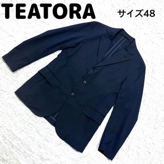 テアトラ(TEATORA)のTEATORA テアトラ　Device JKT TC ネイビー　サイズ48(テーラードジャケット)