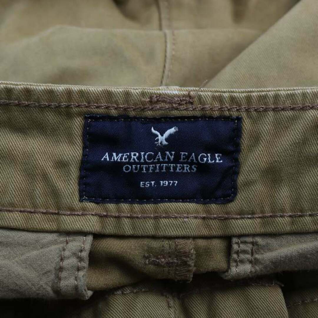 American Eagle(アメリカンイーグル)のアメリカンイーグル パンツ テーパード シンプル ベルトループ メンズ 30サイズ イエロー American Eagle メンズのパンツ(その他)の商品写真