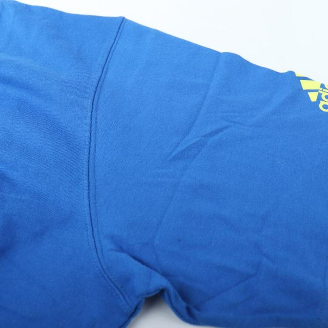 adidas(アディダス)のアディダス 半袖Tシャツ サッカー キャンペーンTシャツ スポーツウエア メンズ Lサイズ ブルー adidas メンズのトップス(Tシャツ/カットソー(半袖/袖なし))の商品写真